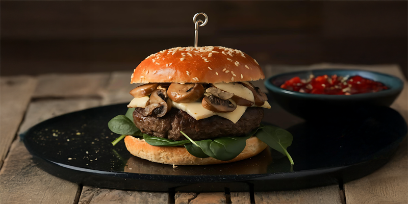 MUSHROOM BURGER